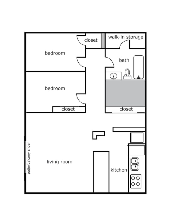Village at Garden Home 2 Bed 1 Bath