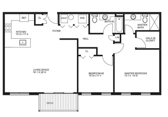 Floor Plan  a floor plan of a home