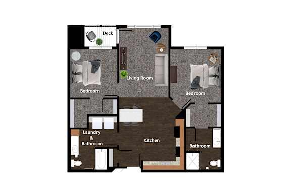 Two Bedroom Connex Apartments in St. Michael, MN