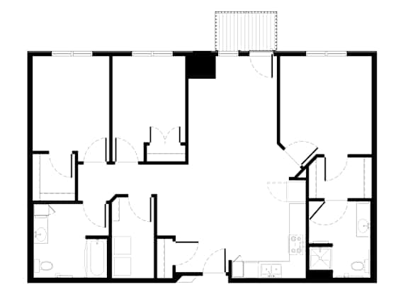 Three Bedroom Accessible
