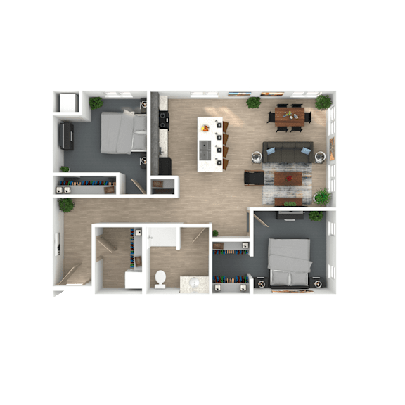 The Eddy Apartments, in Eau Claire WI. Managed by Wisconsin Management Company