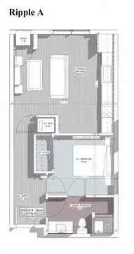 A floor plan of a property named Ripple A is displayed.