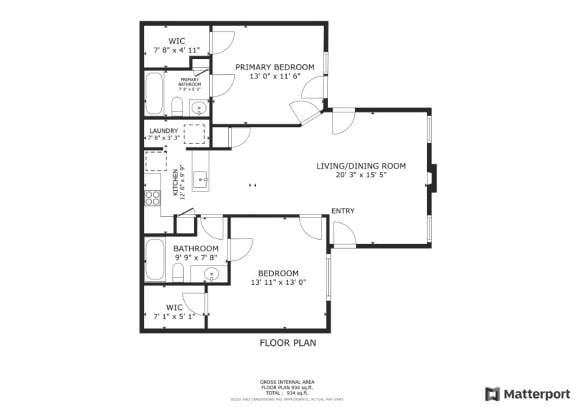 a floor plan of a home with a bedroom and a living room