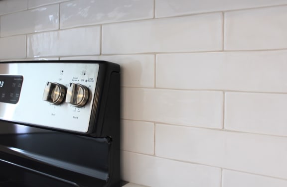 Real Tile Backsplash