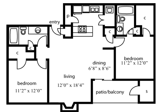 B2 Floor plan