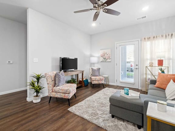 Modern Living Room at Highview Pointe, Louisville