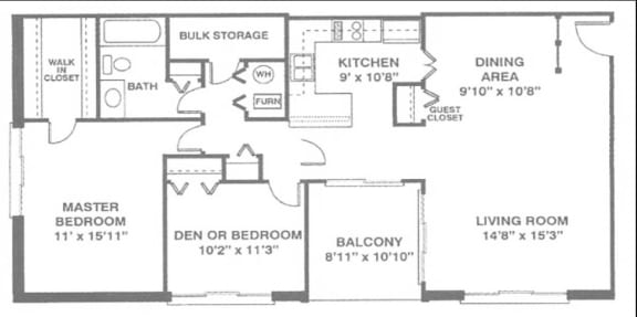 floor plan photo of the reserve at stonegate in windsor mill, md