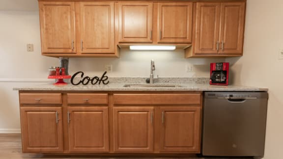 Kitchen Cabinets at Cromwell Valley Apartments, Towson, Maryland