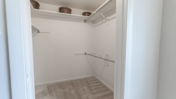 Spacious, carpeted large closets  at Cromwell Valley Apartments, Towson, Maryland