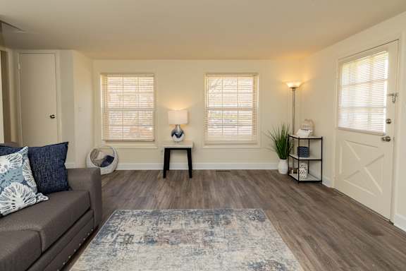 Living Room Interior at Walnut Grove Townhomes* Apartments, Essex, MD