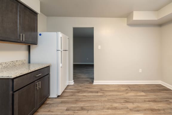 Spacious Kitchen With Pantry Cabinet at Cub Hill Apartments, Maryland, 21234