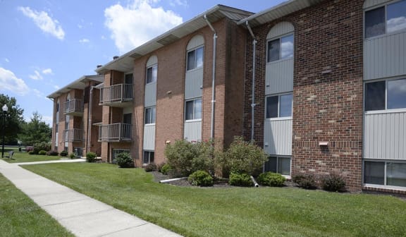 Exterior Green Space at Windsor House Apartments*, Baltimore
