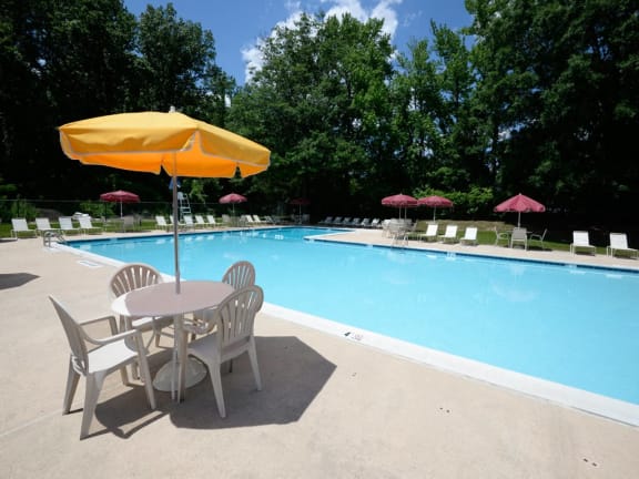 Large private pool  at Windsor House Apartments*, Baltimore