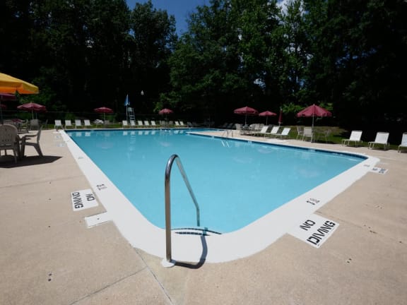 Large private pool  at Windsor House Apartments*, Baltimore, 21220