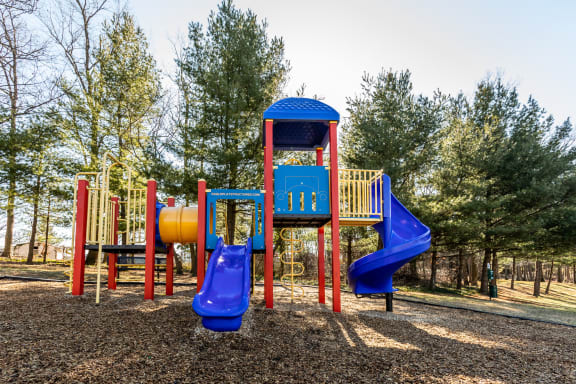 our playground is located in the middle of the park at Spring Hill Apartments & Townhomes, Maryland