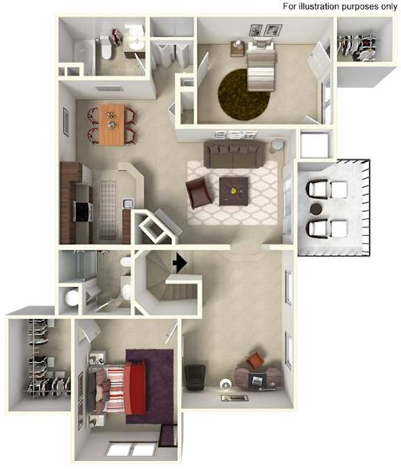 A series of images showing different floor plans of a house.