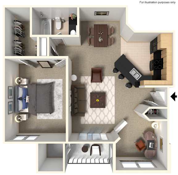 A series of images showing different rooms of a house.