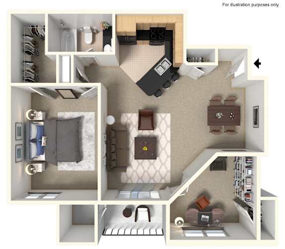 A series of images showing different rooms of a house.