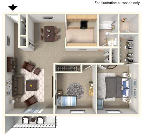 A series of images showing different rooms of a house.