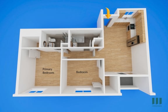 Lexington - Two-Bedroom Two-Bathroom