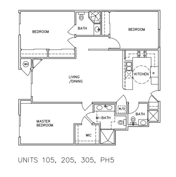 Units 105, 205, 305, PH5