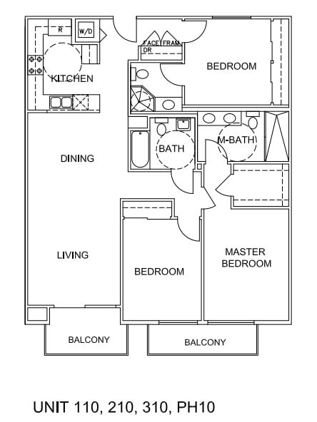 Units 110, 210, 310, PH10