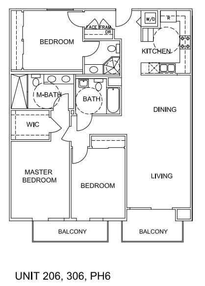 Units 206, 306, PH6