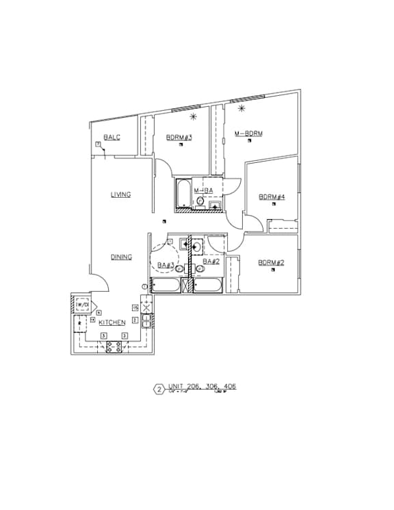 the floor plan
