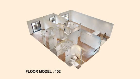 this is a 3d floor plan of an apartment