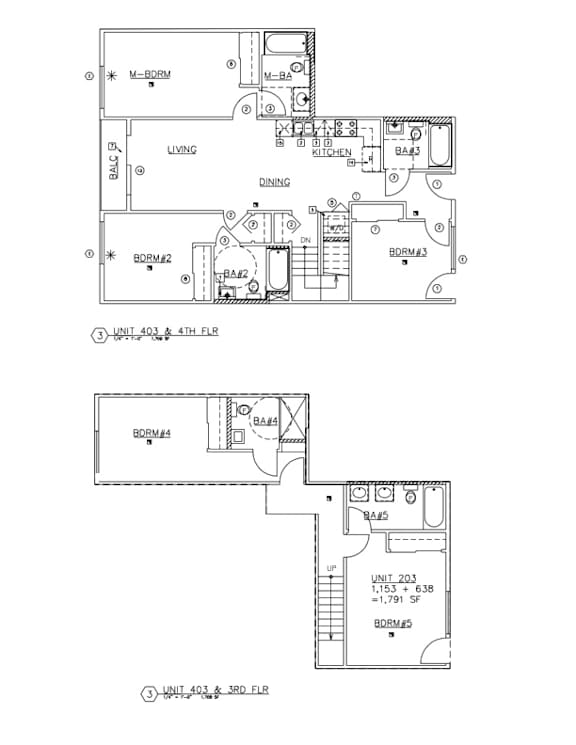 the floor plan of the residence