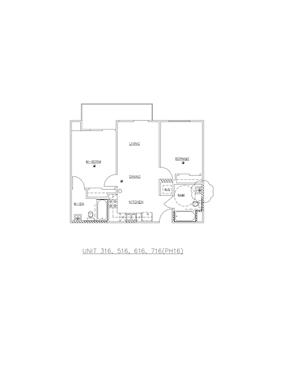 A floor plan of a house with labeled rooms such as "DINING" and "KITCHEN".