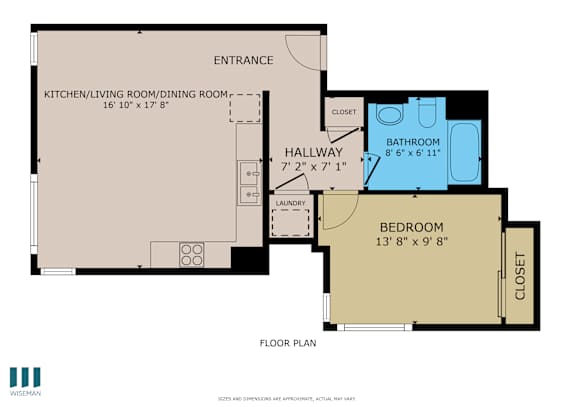 Willow Floor Plan at Ogden Garden by Wiseman, California