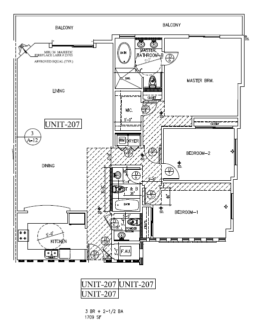 Units 207, 307, PH7