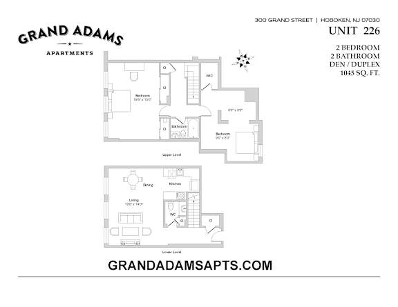 UNIT 226 UNIT 226 at Grand Adams Apartment Owner LLC, Hoboken, New Jersey