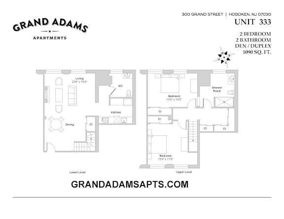 UNIT 333 at Grand Adams Apartment Owner LLC, Hoboken, New Jersey