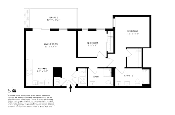 A black and white image of a floor plan for a house.