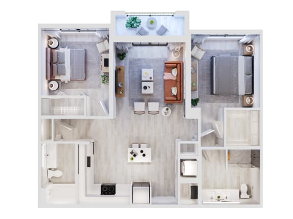 a floor plan of a 1 bedroom apartment at the chelsea apartments, transparent png at Leena Plantation, Plantation, 33322