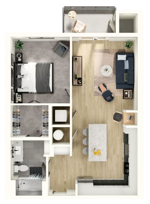  Floor Plan 1A
