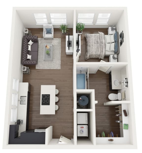 Floor Plans Of Premiere Lofts At Trilith In Fayetteville, Ga