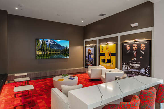 Media Room at Altis Grand Twin Lakes, Florida