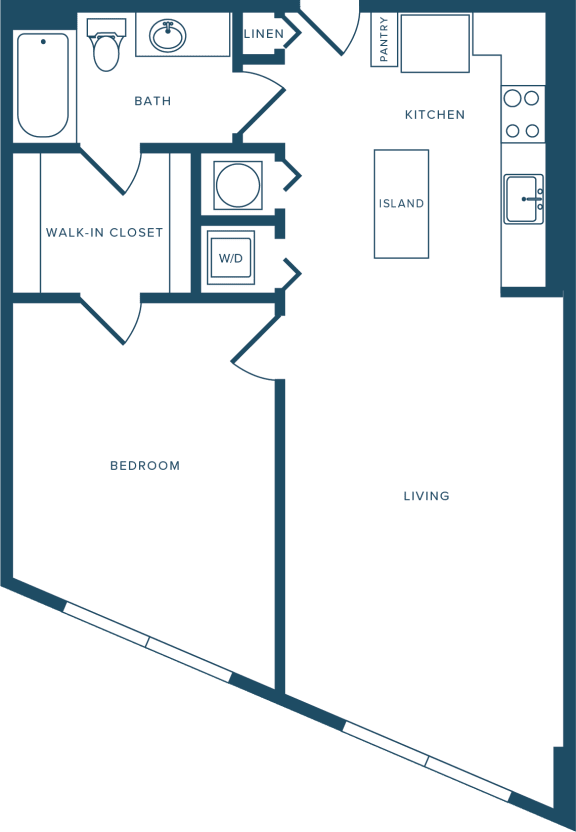 Floor Plan  1X1