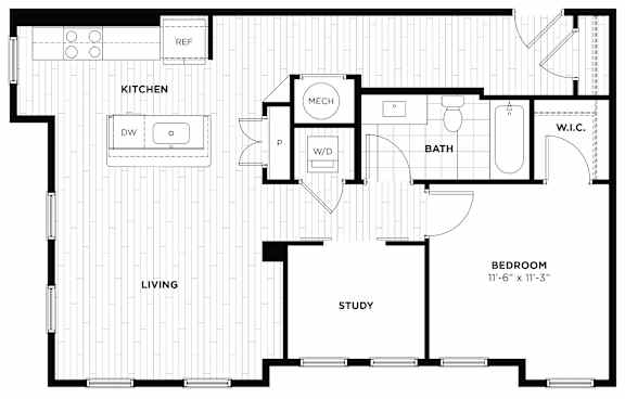 a blueprint of a floor plan of a house