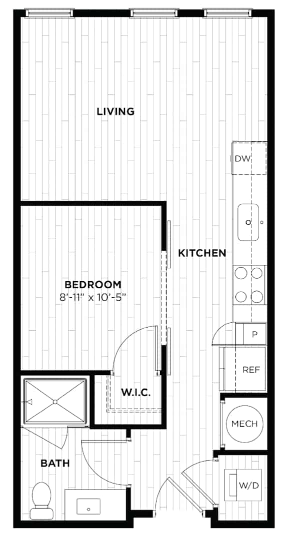 a floor plan of a small house