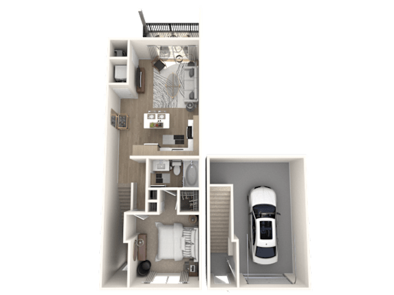 A5G Floor Plan at Altis Grand Twin Lakes, Kissimmee Florida