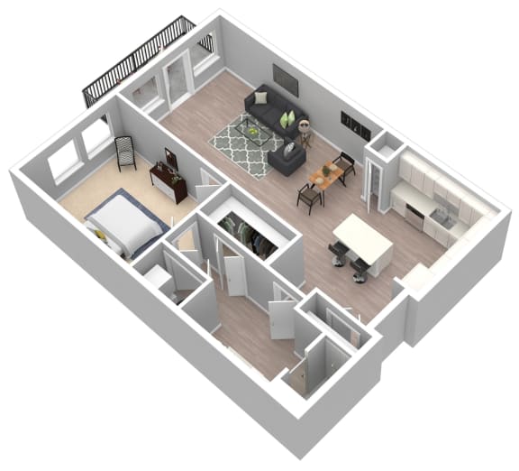 Studio, 1, & 2-Bedroom Apartments in Decatur, GA | Layouts