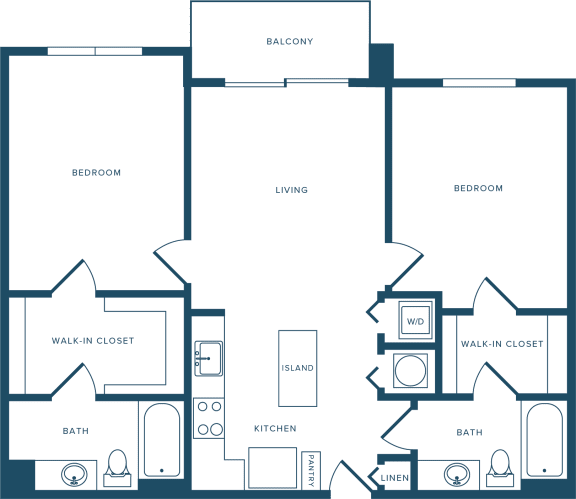 Floor Plan  2x2
