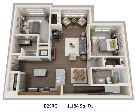 vintage-at-emory-road-b2srg-floor-plan