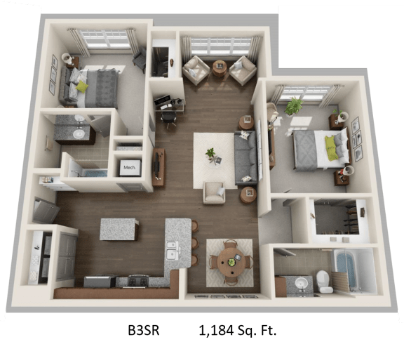 vintage-at-emory-road-b3sr-floor-plan