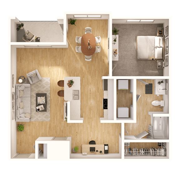 A series of images showing different rooms of a house.