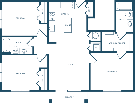 Floor Plan  3x2